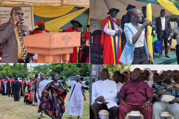 Smooth Leadership Transition at Catholic University of South Sudan Lesson to Government: Official at VC Installation