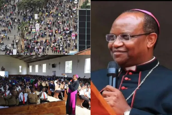 Catholic Archbishop Lauds Kenyan Gen Z for Rising beyond Tribalism, Criticizes their “bad language”