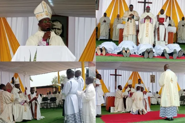 Newly Ordained Catholic Priests, Deacons in Angola Urged to Live “consecration with depth, truth”