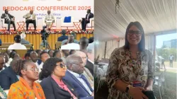 Maria Jose Murcia, a member of the BeDoCare steering committee during an interview with ACI Africa. Credit: ACI Africa