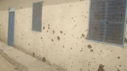 Damage to the Episcopal Church in El Fasher. Credit: CSW