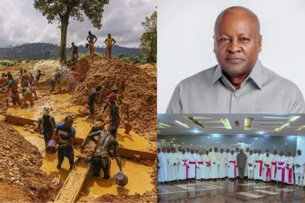 Ghana’s Catholic Bishops Decry Illegal Mining as “public health, human rights emergency”, Urge Presidential Action