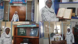 Sr. Elizabeth Joel poses for a photo outside the ASN Heritage Room. Credit: ACI Africa