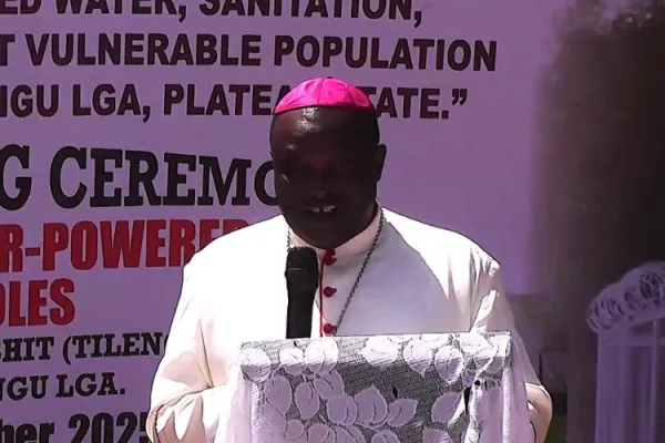 Amid “dire” Situation in Nigeria’s Pankshin Diocese, Local Ordinary Commissions Water Facility to Address Basic Needs