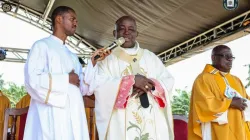 Archbishop Edward Tamba Charles of Sierra Leone's Archdiocese of Freetown during the celebration of the feast day of Sr. Edward the Confessor. Credit: Archdiocese of Freetown -Communication Unit