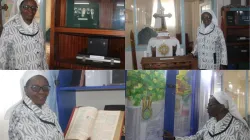 Sr. Elizabeth Njoki wa Joel poses for a photo outside the ASN Heritage Room. Credit: ACI Africa