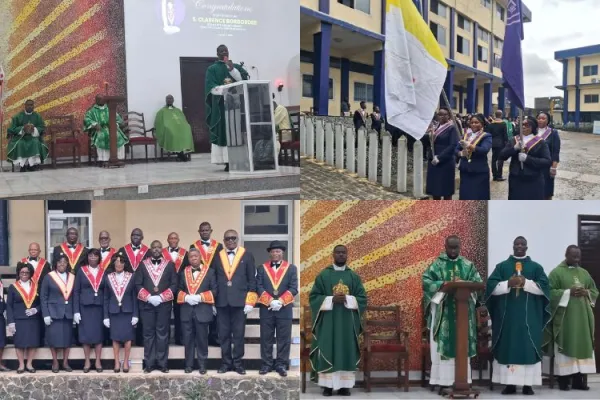 New Leaders of Knights and Ladies of Marshall in Liberia Urged to “lead with generosity, spiritual responsibility”