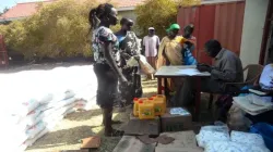 Funding from Salesian Missions helped support 230 of the most vulnerable people in the Don Bosco Gumbo camp for two months. Credit: Salesian Missions