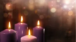 Advent candles. / Credit: Romolo Tavini/Shutterstock