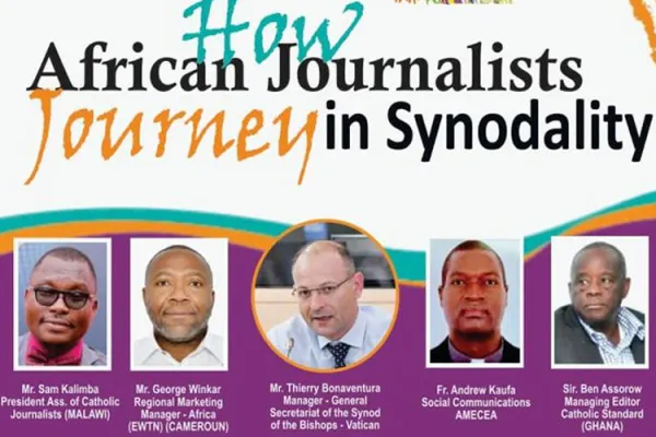 African Catholic Journalists Urged to First “deal with Synodality personally” Then Report