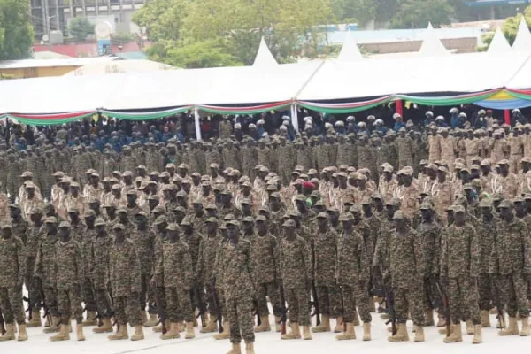 "Be guided by Spirit of peace in your mission”: Nun to Sudan Sudan’s First Unified Troops
