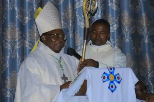 Bishop Melchisedec Sikuli Paluku of the Catholic Diocese of Butembo-Beni in the Democratic Republic of Congo (DRC). Credit: Radio Moto