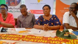 Caritas Uganda conducts a press conference to mark the beginning of the world food safety day scheduled for 7 June 2023. Credit: Caritas Uganda