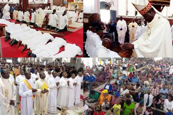 Newly Ordained Deacons in Cameroon’s Douala Archdiocese Urged to “give up everything”, Serve the Poor