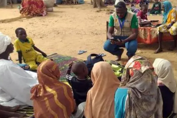 Jesuit Entity Supporting Thousands Fleeing Sudan War at “an outreach point” in South Sudan