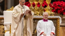 Pope Leo XIV celebrates Mass in St. Peter’s Basilica at the Vatican on Jan. 6, 2026. / Credit: Daniel Ibáñez/EWTN News