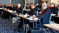 Synod delegates listen to presentations at the European Continental Assembly in Prague on Feb. 7, 2023. / CCEE