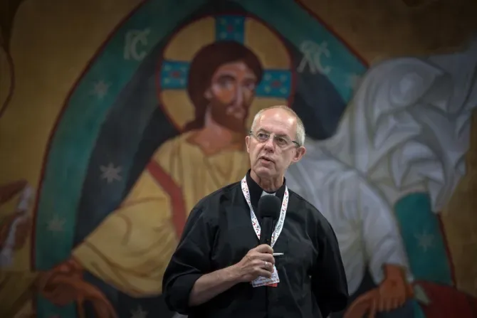 Archbishop Justin Welby in Łódź, Poland, July 21, 2016. | Mazur/catholicnews.org.uk