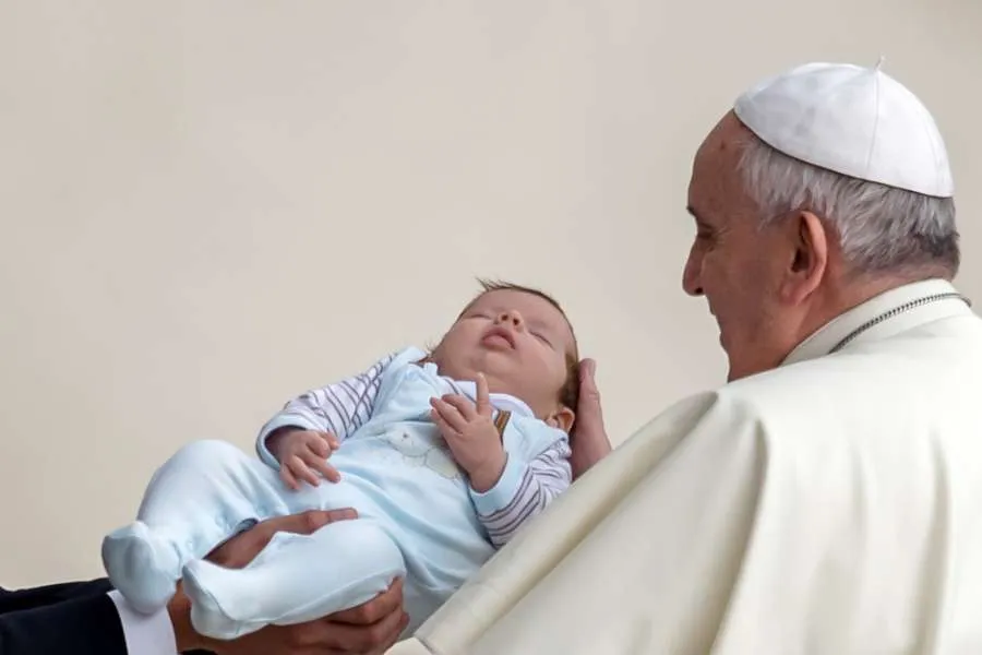 Pope Francis, pictured on Oct. 15, 2014. Credit: Mazur/catholicnews.org.uk.