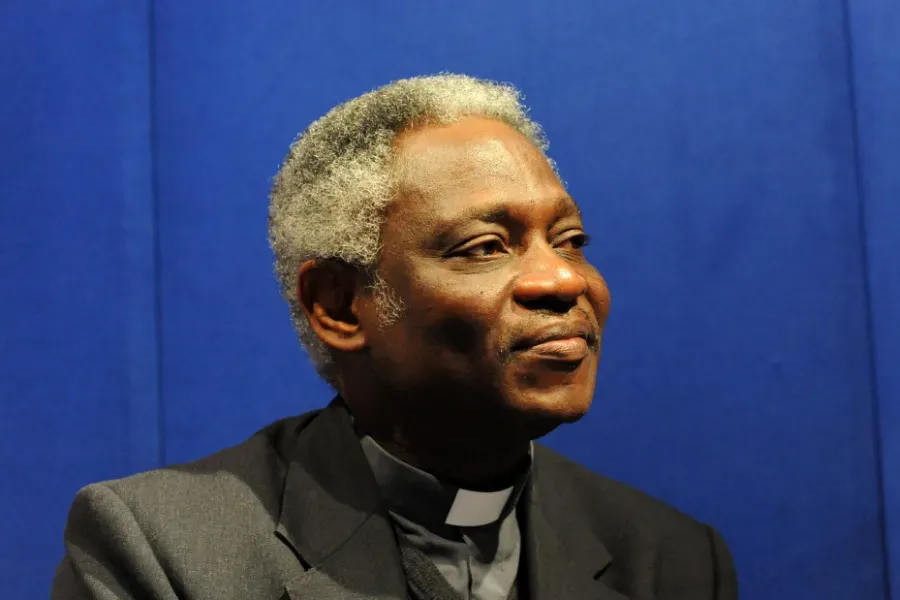 Cardinal Peter Turkson, prefect of the Dicastery for Promoting Integral Human Development, in London, England, on March 14, 2011. Credit: Mazur/catholicchurch.org.uk. null