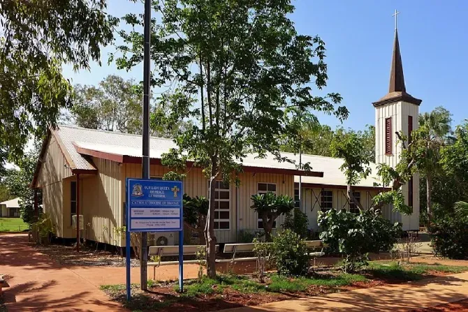 Our Lady Queen of Peace Cathedral in Broome, Australia.