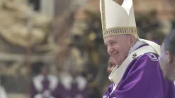 Pope Francis celebrates Mass in St. Peter's Basilica Dec. 1, 2019. Credit: Vatican Media.