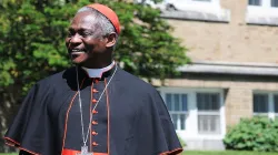 Cardinal Peter Turkson, prefect of the Dicastery for Promoting Integral Human Development. Credit: Lee Ferris/Mount Saint Mary's College.