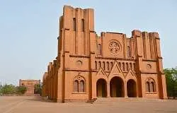 The Cathedral of Our Lady of the Immaculation Conception in Ouagadougou. Credit: Rita Willaert via Flickr (CC BY-NC 2.0).