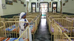 Missionaries of Charity house, Kolkata India. Zvonimir Atletic via www.shutterstock.com.