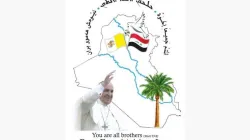 The official logo of Pope Francis' visit to Iraq. Credit: Saint-Adday.