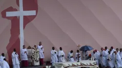 Pope Francis celebrates Mass in Maputo, Mozambique Sept. 6, 2019. Credit: Edward Pentin/CNA.