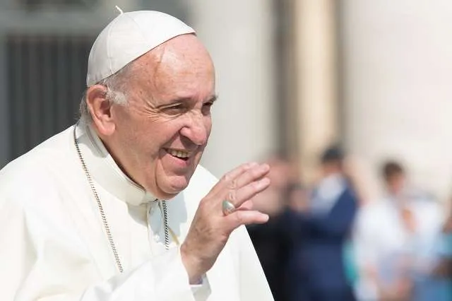 Pope Francis. Credit: Daniel Ibáñez/CNA