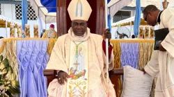 Bishop Aloysius Fondong Abangalo, ordained Bishop of Cameroon's Mamfe Diocese 5 May 2022. Credit: Mamfe Diocese