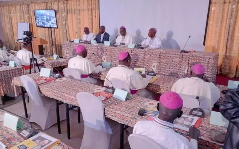 Members of the Association of Episcopal Conferences of Central Africa (ACEAC) during their plenary assembly in Kinshasa. Credit: CENCO