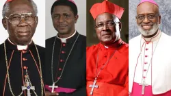 L-R: Francis Cardinal Arinze, Archbishop Andrew Nkea, Wilfred 
 Cardinal Napier, and Archbishop Charles Gabriel Palmer- Buckle are among signatories to the letter. Credit: Courtesy Photo