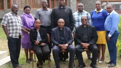 AMECEA Secretary General, Fr. Anthony Makunde (seated middle) with Child Protection Officers drawn from various member conferences of Bishops within AMECEA region. They met in Nakuru, Kenya from March 3, 2020. / Sr. Jecinter Okoth/ AMECEA
