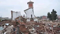 St Peter’s Church located in Ndeeba, south of Kampala was reportedly demolished on Sunday, August 9 night following a protracted land ownership dispute.