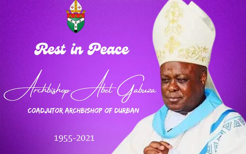 Late Archbishop Abel Gabuza who succumbed to COVID-19-related complications Sunday, January 17 aged 65.