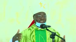 Archbishop Ignatius Kaigama during the celebration of Holy Eucharist at the Chaplaincy of Our Lady Queen of Good Health, Federal Medical Centre in Abuja. / Archdiocese of Abuja/Facebook Page