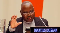 Newly appointed Archbishop Ignatius Kaigama of Abuja in Nigeria