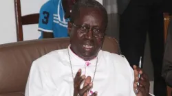 Bishop Benjamin Ndiaye Addressing the Press at a Previous Event / Courtesy Photo