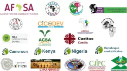 Logo of the signatories to the declaration on AU-EU partnership / African Europe Faith and Justice Network (AEFJN)
