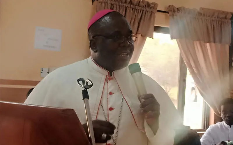 Bishop Emmanuel Adetoyese Badejo of Nigeria's Oyo Diocese. Credit: Nigeria Catholic Network
