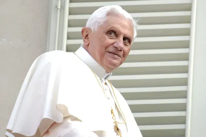 Pope Benedict XVI on April 21, 2007, in Vigevano, Italy. | Credit: miqu77/Shutterstock