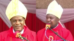Bishop Henry Mchamungu (left) and Bishop Stephano Musomba (right). Courtesy Photo