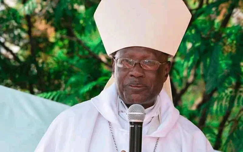 Late Bishop Linus Okok Okwach who died September 13 at St. Monica’s hospital, Kisumu in western Kenya.