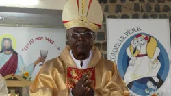 Bishop Paul Lontsié-Keuné, transferred from Cameroon’s Yokadouma Diocese to the Episcopal See of Bafoussam. Credit: Diocese of Bafoussam
