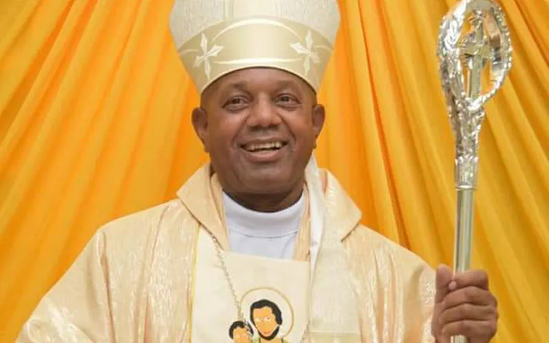 The newly ordained Bishop of Kenya’s Malindi Diocese, Wilybard Lagho / Kenya Conference of Catholic Bishops (KCCB)