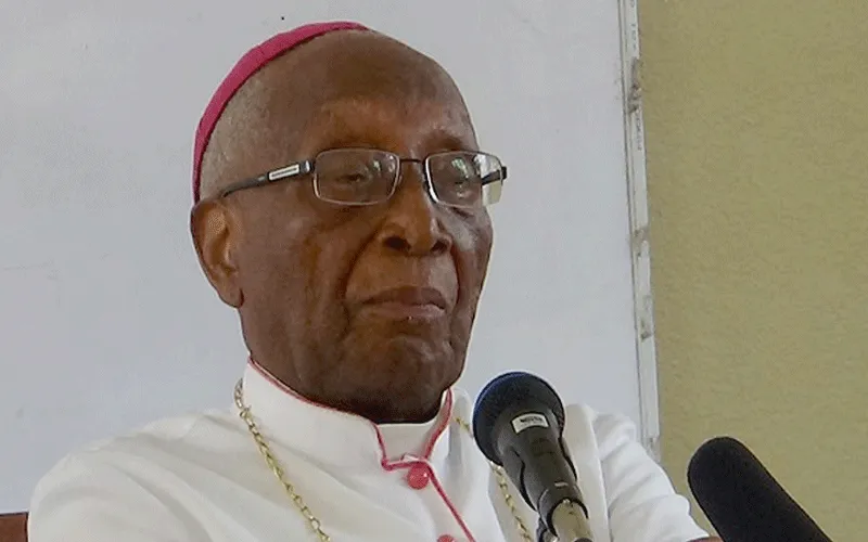 The Archbishop Emeritus of Lome, Philippe Fanoko Kossi Kpodzro.
