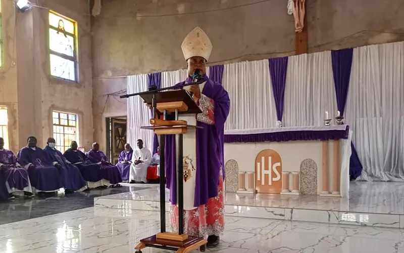 Bishop Peter Ebere Okpaleke of Nigeria's Ekwulobia Diocese. Credit: Ekwulobia Diocese
